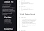 design a professional and creative resume CV that stands out